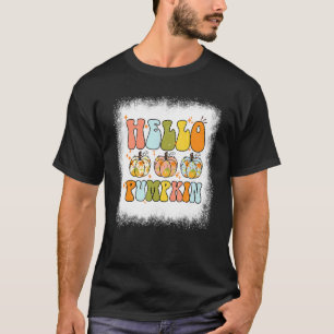 漂白ハローパンプキン紅葉ズパンプキンシーソ Tシャツ