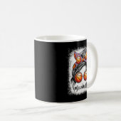 漂白バスケットボールおばあちゃんライフ乱雑Bunゲームダ コーヒーマグカップ (正面右)