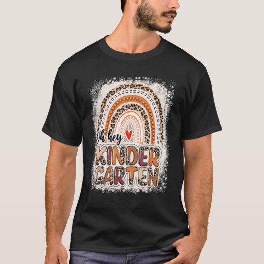 漂白ヒョウ虹Ohおい幼稚園バック Tシャツ (正面)
