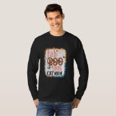 漂白ファボラス猫ママHalloweenコスチューム猫M Tシャツ (正面フル)