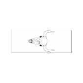 漂白ブルスカルサンダー_コーブ ラバースタンプ (押印)