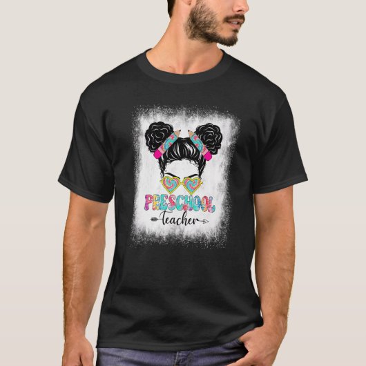 漂白プリスクール先生リトル恋しく思バースSch Tシャツ (正面)