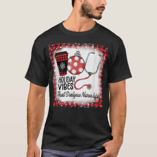 漂白ホリデービベス&ザ透析ナースライフ Tシャツ