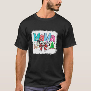 漂白ママクロースクリスマスコケットサンタボウ Tシャツ