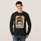 漂白メッシーバンランチレディー感謝Bl Tシャツ (正面フル)