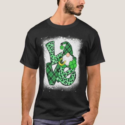 漂白ラブSt patricks day格言シャムロック Tシャツ (正面)