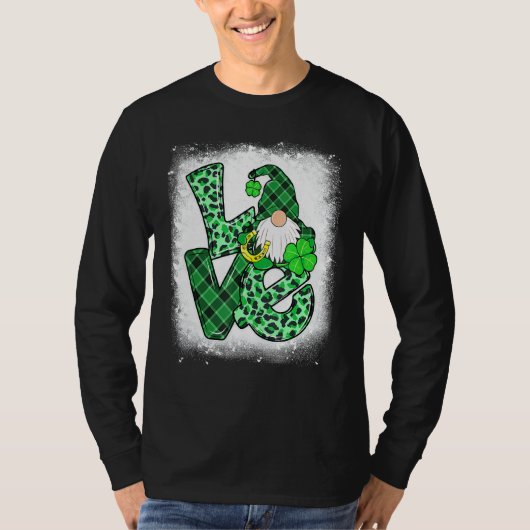 漂白ラヴSt patricks day格言シャムロック Tシャツ (正面)
