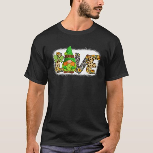 漂白ラヴSt patricks day格言シャムロック Tシャツ (正面)