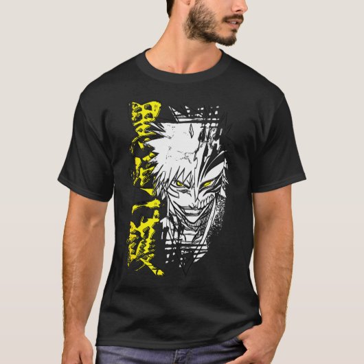 漂白一護中空輪郭 Tシャツ (正面)
