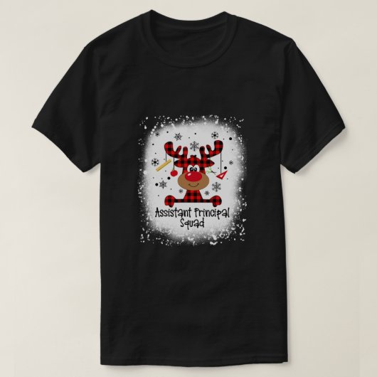 漂白副主席分隊トナカイおもしろい Tシャツ (デザイン正面)