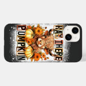 漂白干し草そこにカボチャ高原カウズ秋秋 Case-Mate iPhoneケース (裏面 (横))