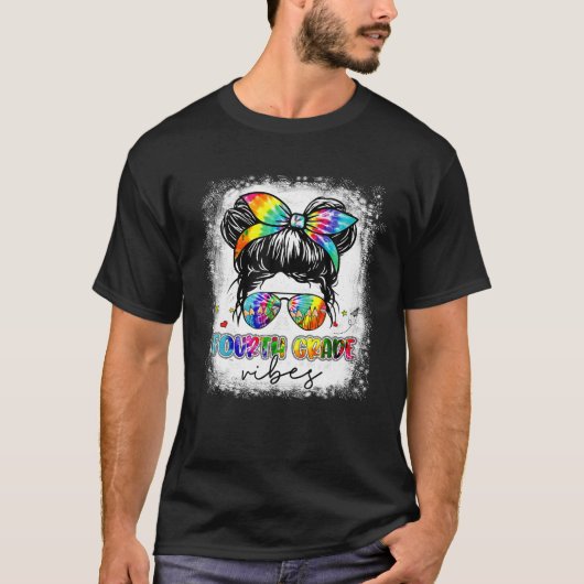漂白新学期第4グレードVibes Messy B Tシャツ (正面)