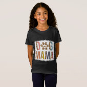 漂白犬マママヒョウ&ボホマライフマザーズ Tシャツ (正面フル)
