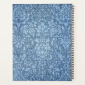 漂白素朴ダマスクデニム名 プランナー手帳 (裏面)