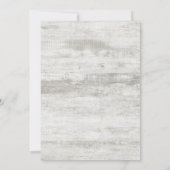 漂白素朴木彫りフレーム結婚ズ セーブザデート (裏面)