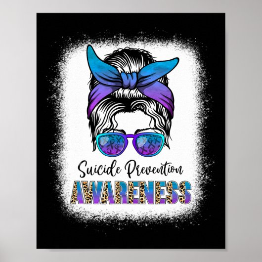 漂白自殺防止認識度ウィークMessy B ポスター (正面)