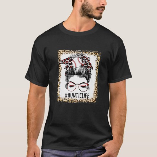 漂白野球の叔母の乱交バンゲームデイマザー Tシャツ (正面)