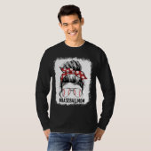 漂白野球ママ乱交バンゲームデー母 Tシャツ (正面フル)