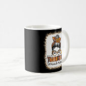 漂白1感謝ボーナス母メッシーバンサンクスシ コーヒーマグカップ (正面右)