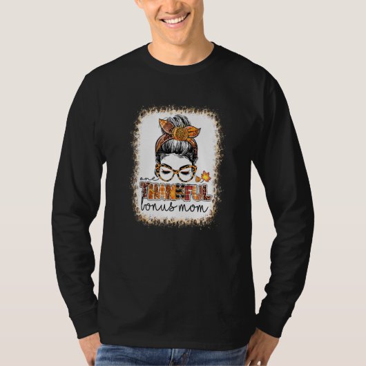 漂白1感謝ボーナス母メッシーバンサンクスシ Tシャツ (正面)