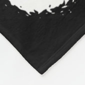 漂白Bysketbyll姉妹ライフ乱雑Bun Byll フリースブランケット (角)