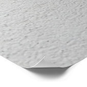 漆喰のテクスチャの白い壁 ポスター (角)