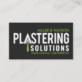 漆喰サービス 名刺 (正面)