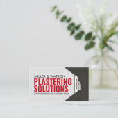 漆喰サービス 名刺 (スタンド正面)