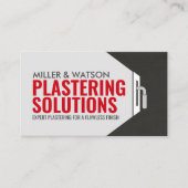 漆喰サービス 名刺 (正面)