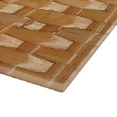 漆塗りのバスケツイーブの食感 カッティングボード (角)