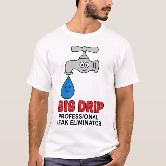 漏れ直し職人 Tシャツ (正面)