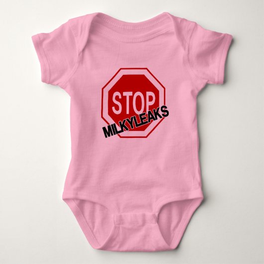 漏ストップれ：天のリークス ベビーボディスーツ (正面)