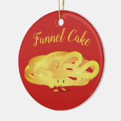漏斗のケーキの微笑のキャラクター|のオーナメント セラミックオーナメント (左)