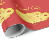 漏斗のケーキの微笑のキャラクター|の包装紙 ラッピングペーパー (ロールコーナー)