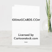 漏霜の降りたる シーズンカード (裏面)