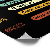 演出家ミス合唱団の歌い曲があった ポスター (角)