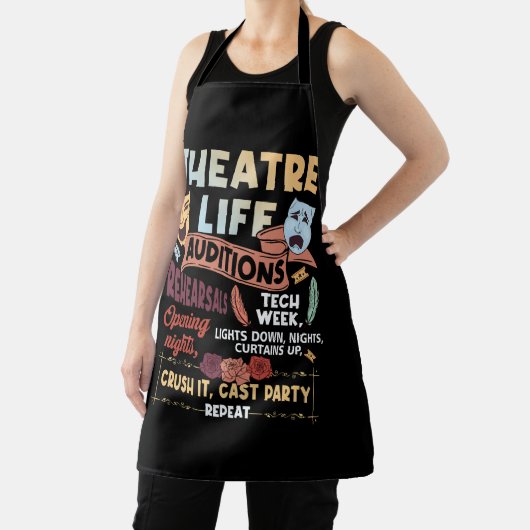 演劇おたく俳優ミュージカル劇場生命オーディション エプロン (インサイチュ)