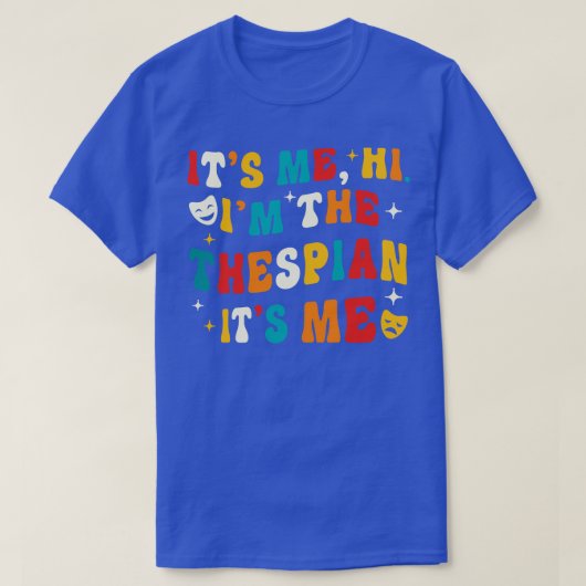 演劇おもしろいギフト劇場演劇1 Tシャツ (デザイン正面)