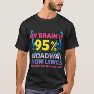 演劇おもしろいブロードウェイユーモアミュージカルショーステージAc Tシャツ