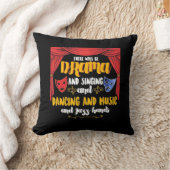 演劇が登場 クッション (ブランケット)