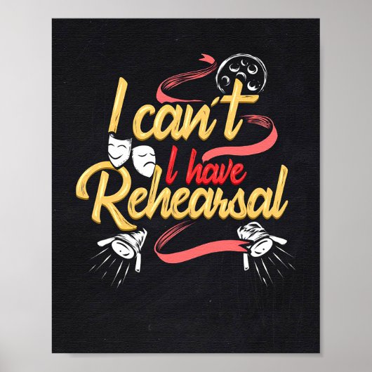 演劇と演劇の女の子 ポスター (正面)