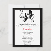 演劇と演劇の招待状 招待状 (正面)