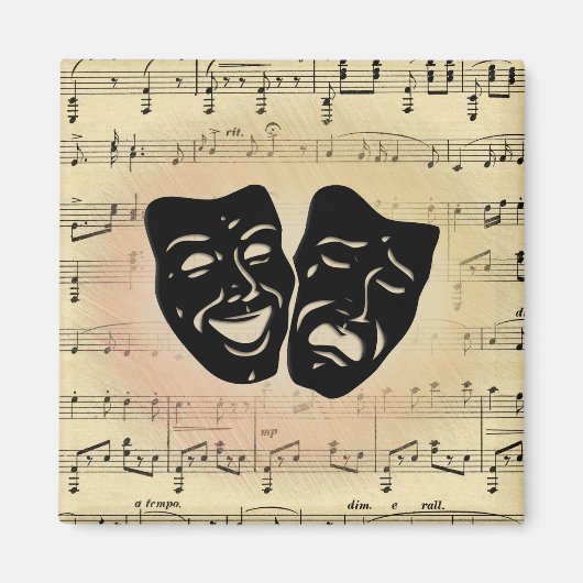 演劇と音楽 マグネット (正面)