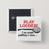 演劇のより騒々しいボタン 缶バッジ (正面&裏面)