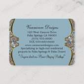 演劇のエレガントなプロフェッショナルの天使 名刺 (裏面)