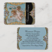 演劇のエレガントなプロフェッショナルの天使 名刺 (正面/裏面)