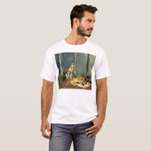 演劇のオオカミ Tシャツ (正面フル)