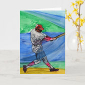 演劇のゴルフを許可します カード (黄色い花)