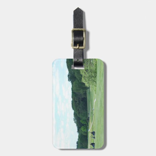 演劇のゴルフ ラゲッジタグ (正面縦)