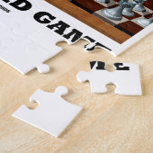 演劇のチェスそれはです流動ゲーム(チェスの実体画) ジグソーパズル (側面)